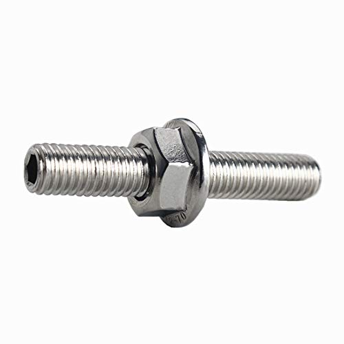SBF Valve Cover Stud Kit Bolts Stainless Steel Kit Compatible with 289 302 351W Small Block Ford