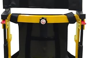 LINE2design Mobility Chair - Mobile Chair 70007-Y, Premium Emergency Transport Manual Track Solutions - Load Capacity: 400 lb. Yellow.