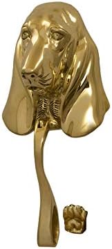 Basset Hound Solid Brass Door Knocker
