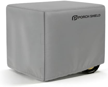 Porch Shield Waterproof Universal Generator Cover 32 x 24 x 24 inch - for Most Generators 5000-10000 Watt, Black