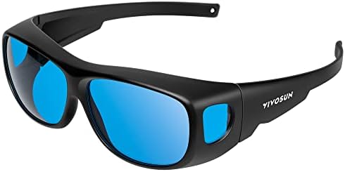 VIVOSUN Indoor Hydroponics LED Grow Room Glasses with Glasses Case