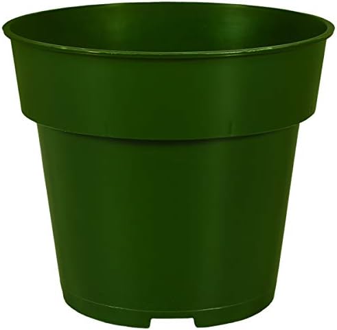 Akro-Mils AZE10001B71 Round Grower Pot, Green, 10-Inch