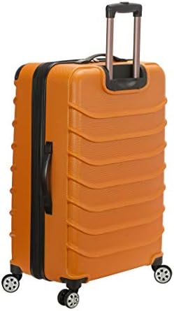 Rockland Speciale Hardside 2 Piece Expandable Spinner Luggage Set, (20"/28"), Black