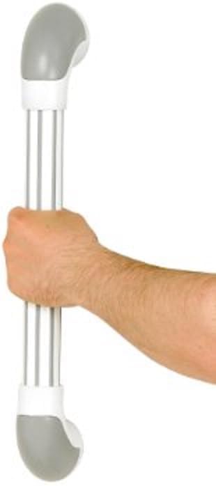 Gripsure Grab Rail, 45 cm, Homecraft Grab Bar (Eligible for VAT Relief in The UK), Bathroom, Stairs, Support Aid, Soft Handle, Mount Horizontal, Vertical, Diagonal, for Elderly, Disabled, Handicapped