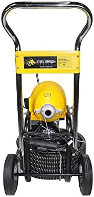 Steel Dragon Tools K1500A Drain Cleaner Cleaning Machine 120' C11 Snake Cable