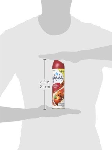 Glade Aerosol Spray Air Freshener Apple Cinnamon Pack of 3