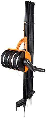 Gallagher Smart Fence 2 Portable Electric Fence for Livestock | 328ft of 4-Strand Electric Fencing, Built-In Posts and Reels