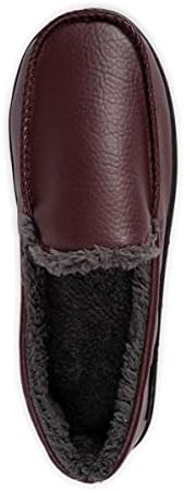 Muk Luks Men's Moccasin-Black Slip-On Loafer