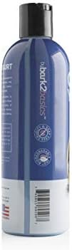 Bark2Basics Blueberry Greek Yogurt Shampoo, 16 oz - Protein Pet Shampoo, Natural Ingredients, Restores Moisture to Dry Coats, Soothes Dry Itchy Skin