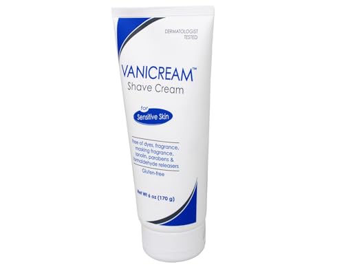 Vanicream Shave Cream, for Sensitive Skin 6 oz (170 g)
