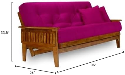 Eastridge Futon Frame - Queen Size (Frame Only), Solid Hardwood