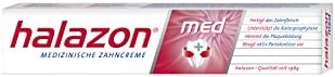 Halazon Med Toothpaste 75 ml (2.53 fl oz) – Gum Care Toothpaste for Sensitive Gums – Gentle Daily Oral Care – Supports Gum Comfort – German