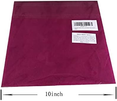 50pcs 10 x 10 inch Multicolor Cotton Fabric Bundle Squares for Quilting Sewing, Precut Fabric Squares for Craft Patchwork