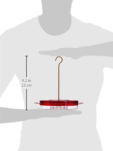 Nature Products 1002 Hummerfest Hummingbird Feeder | Easy to Fill and Clean Design for Season-Long Hummingbird Feeding