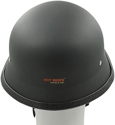 Classic Costume Carnival Skate Scooter Skull Cap Novelty German OSFM Flat Black