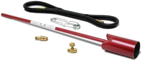 Red Dragon VT3-30C Heavy Duty Vapor Torch Kit, 500, 000 BTU Propane Weed Burner with 3-Inch Bell, 33.5-Inch Length, 30 PSI Operating Pressure for Farm