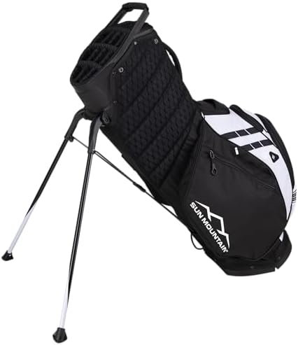 Sun Mountain Men's Eclipse 4.5 Lightweight VLO Hybrid Stand Golf Bag, 14-Way Top, 2025 Model