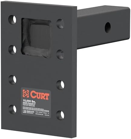 Curt Manufacturing 48323 7 in Plate 8 1/2 in Shank Pintle