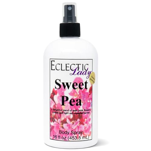Sweet Pea Body Spray, 2 ounces, Body Mist