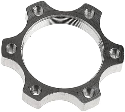 Yiju 34MM Bike Freewheel Threaded Hub Disk Disc Brake Rotor Adapter 6Bolt
