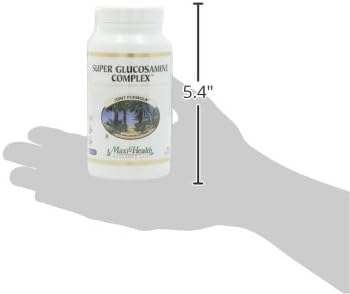 Maxi Health Super Glucosamine Complex – Joint Supplements for Men & Women – Glucosamine Sulfate with MSM, Bromelain, & Potassium – Bone Strength