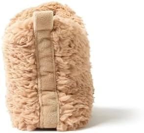 Dearfoams Women's Chelsea Faux Fuzzy Sherpa Indoor House Bootie Slipper