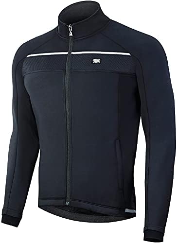 Souke Sports Men's Winter Cycling Jacket Windproof Thermal Bike Jacket