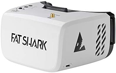Fat Shark Recon Echo DVR FPV Goggles and Camera & Transmitter Combo - Fixed-Focus Prime Lens, B3 Mount, White
