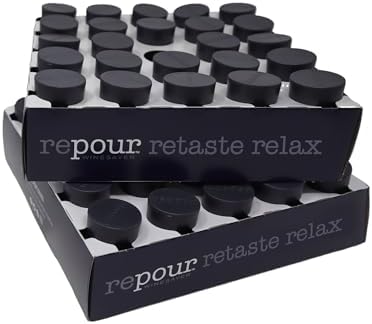 Wine Saver - Wine Preserver and Stopper - Removes Harmful Oxygen from your Wine Simply and Effectively - Indigo Blue 4 Pack