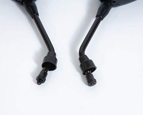 Deluxe Scooter Rear View Mirror Pair for Most Pride Mobility Scooters (Only Works with Scooters with Screw Holes On The Tiller)