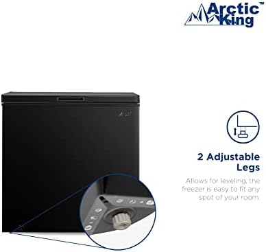 Arctic King 7.0 cu ft Chest Freezer in Black