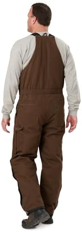 Berne Men's Heartland Insulated Washed Duck Bib Overall