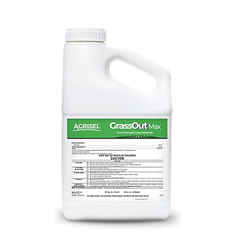 Agrisel GrassOut Max Weed Killer, Pet Safe, 32 Ounces | Targets 50+ Grassy Weeds Without Harming Desired Plants, Large Area Treatment, Easy Application