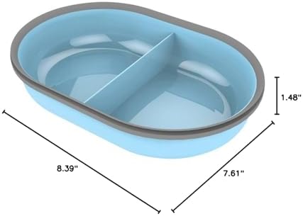 SureFeed Split Bowl Blue