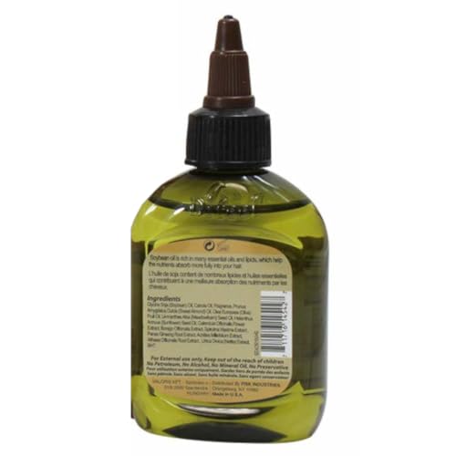Difeel Soy Hair Oil Blend - Travel Size 2.5 Ounce
