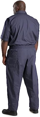 Berne Men's Heritage Short Sleeve Poplin Coverall