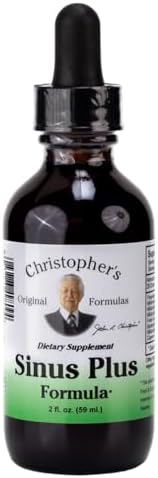 Christopher's Original Formulas Sinus Plus, 2 oz Liquid - Natural Herbal Formula for Sinus Support