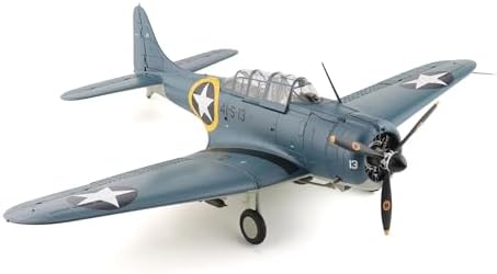Hobby Master | 1:32 Scale Diecast Military Aircraft Replica | SBD-3 Dauntless Operation Torch BuNo. 06624, 41-S-13, VS-41, USS Ranger