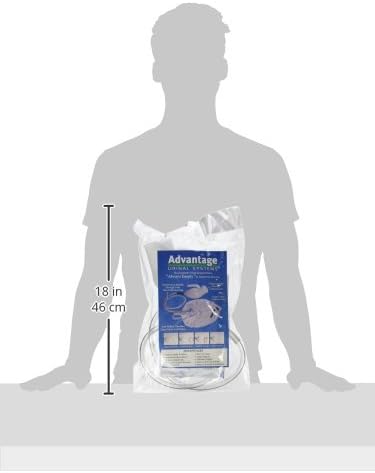 Reusable Portable Standard Male Advantage Urinal System with Spill Proof Collection Bag