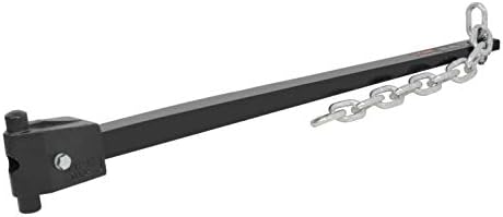CURT 17333 Short Trunnion Bar Weight Distribution Hitch, Up to 15,000 lbs., 2-Inch Shank