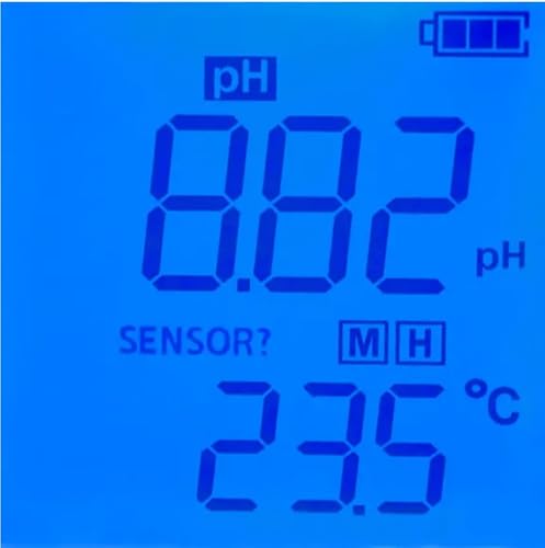 Hach Pocket Pro pH Tester, pH and Temp Testing, 9531000 | pH Meter for Water Analysis, Large LCD Screen, Replaceable Batteries, Built-in Diagnostics