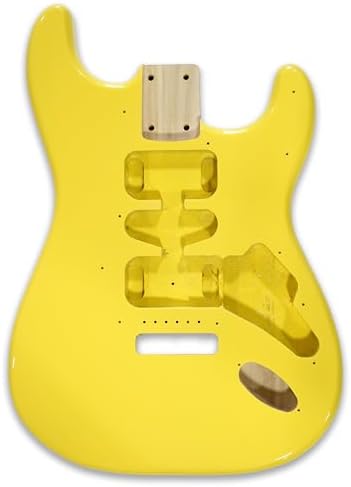 DIY Electric Guitar Kits, okoume Body maple neck & composite ebony fingerboard