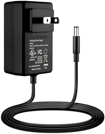 5ft UL 12V 2A-3A AC Adapter Charger for Pioneer TSP-16 Toraiz SP-16 Studio Grade Sampler Power with Extension 6ft Connectcor Plug Cable Mains