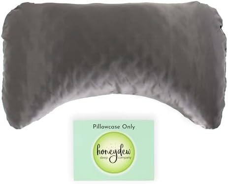 Honeydew Queen Side Pillow Case - Fits The Scrumptious and Essence Curved Pillows for Side Sleeping - Comfortable and Soft Cooling Viscose Made from