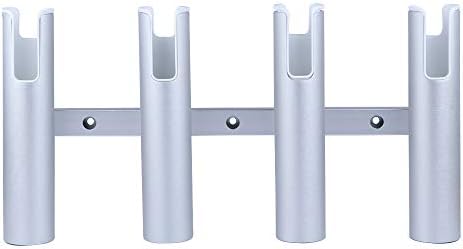Aluminium Wall-Mounted Fishing Rod Holder for Boat, Garage & Marine - Holds Rods & Poles