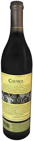 Caymus Vineyards Cabernet Sauvignon, Red Wine, 750 mL Bottle