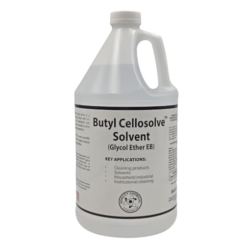 Quality Chemical Glycol Ether EB 128 oz – Butyl Cellosolve Solvent for Heavy-Duty Cleaning & Degreasing – Water-Miscible