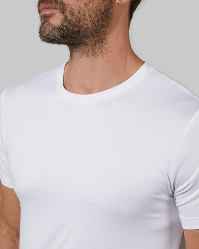 32 Degrees Men's Cool Classic Crewneck T-Shirt, Anti-Odor, Quick Drying, 4-Way Stretch