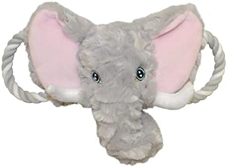 Jolly Pets Jolly Tug-a-Mal Monkey Tug/Squeak Toy, Medium