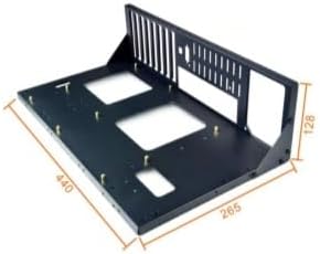 DIY Computer Case PC Frame Desktop Chassis Stackable Rack Stand Open Air case Supports ATX ITX MacroATX E-ATX X79 X99 Motherboard, can be Stacked up to 10 Layers
